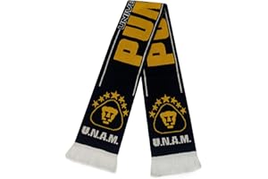 PREMIERSHIP PUMAS Unam Scarf | Soccer Fan Scarf | Premium Acrylic Knit