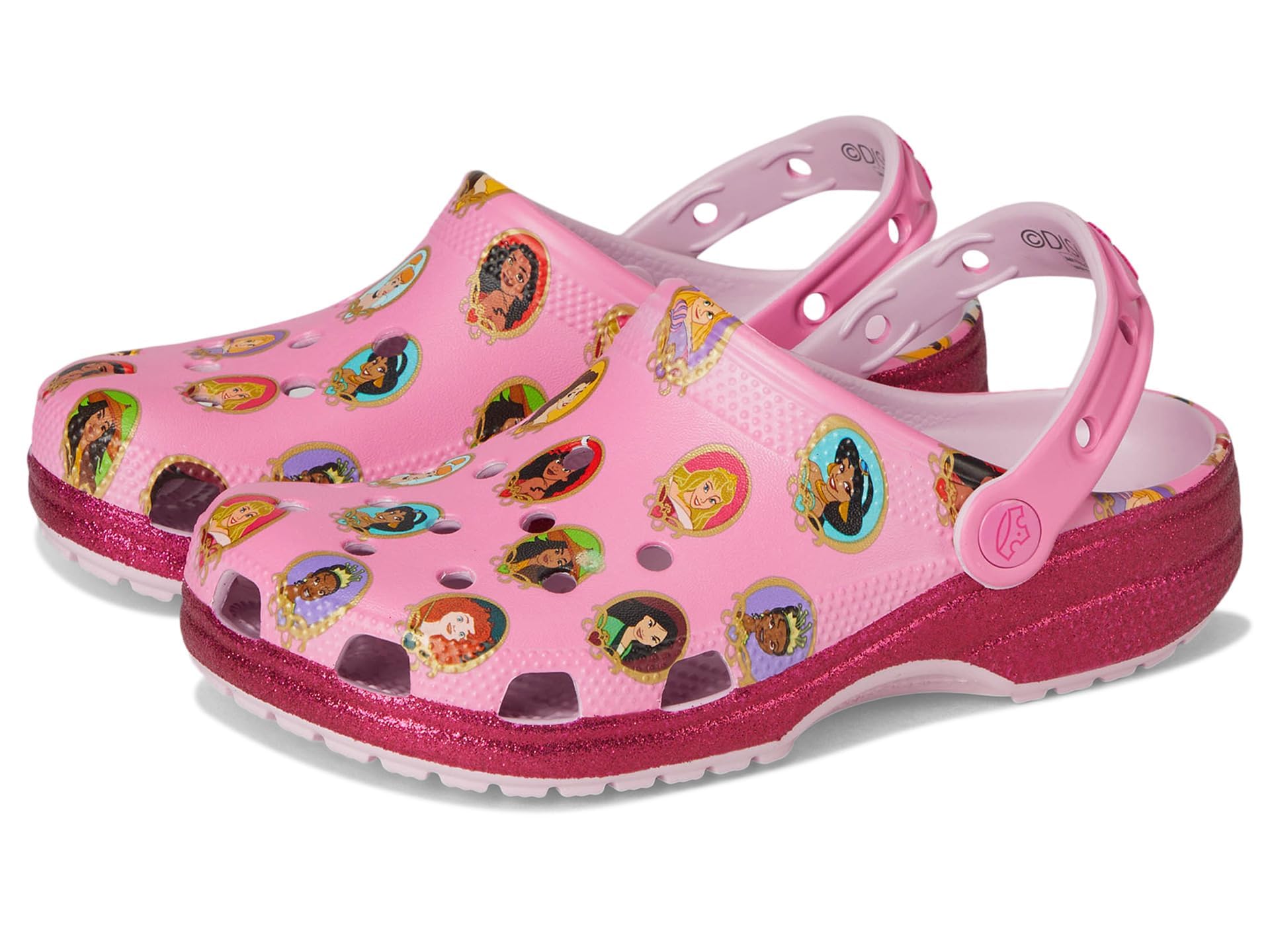Crocs, Disney Princess Clog (Little Kid/Big Kid), Multi, 3, Medium Image
