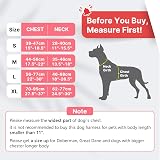 Belababy Dog Harness Small Medium Large No Pull Reflective Front Clip Red M view 2