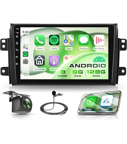 Amazon.com: 4G+64G for Suzuki SX4 2006-2013 Android 15 Car Stereo