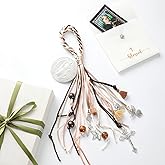 Chicmount St Benedict Door Hanger Saint Benedict Medals for Door with Prayer Card Bless This Home Protection Crucifix Catholic Gift for New Home Medalla De San Benitto Escapularios Catolicos (Retro)