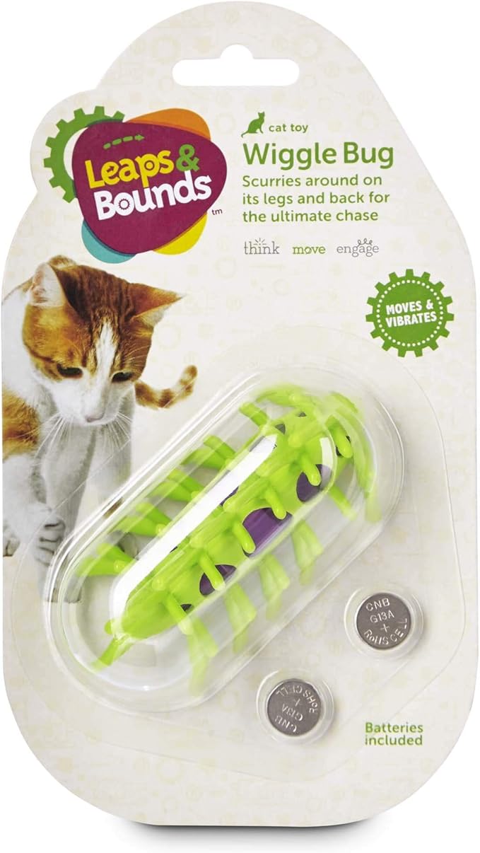 wiggle bug cat toy