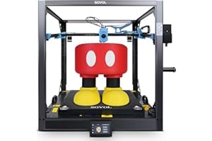 Sovol SV08 MAX CoreXY 3D Printer, Voron 2.4 Open Source 700mm/s High Speed 3D Printers, with Eddy Current Sensor Leveling, XY