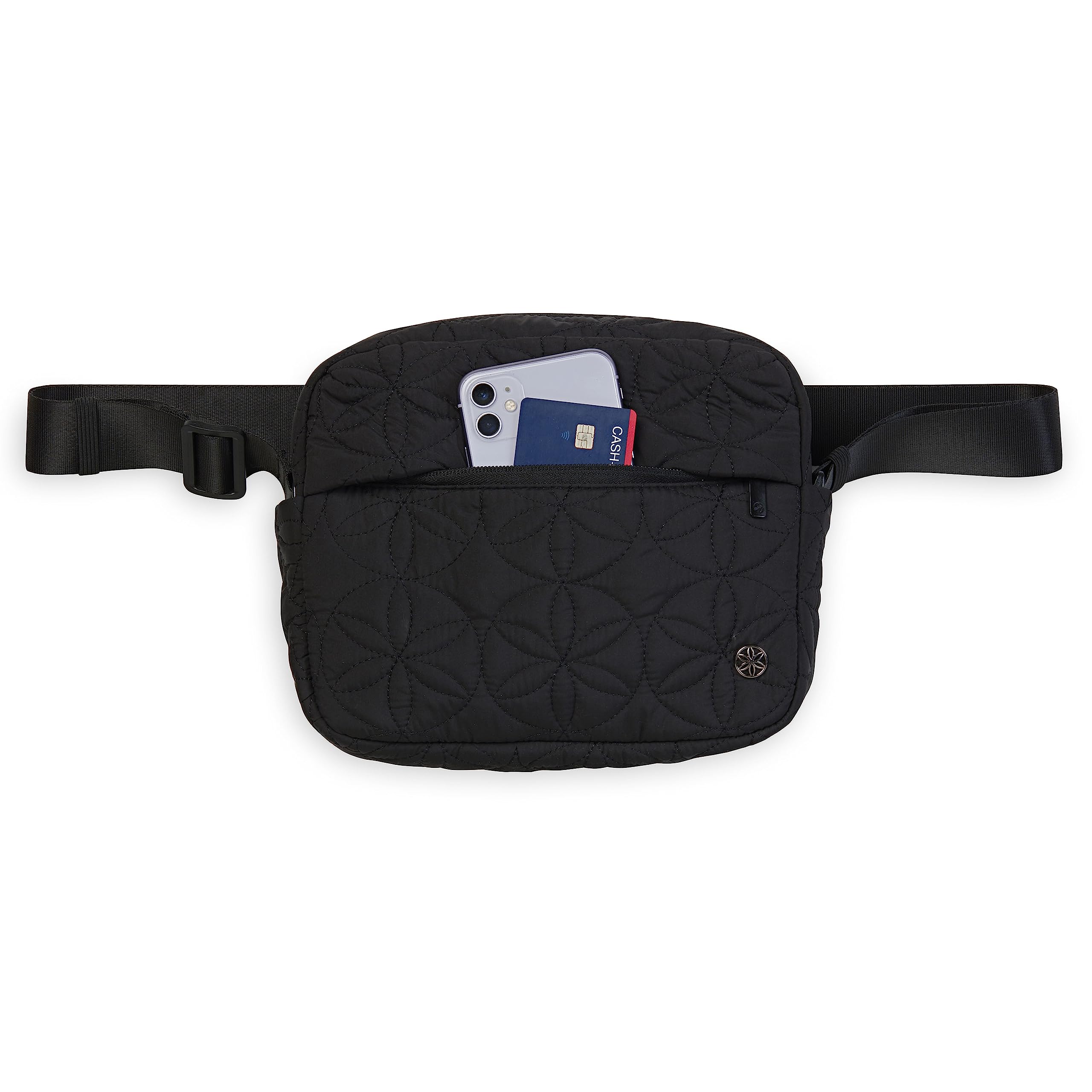 Gaiam Quilted Crossbody Bag