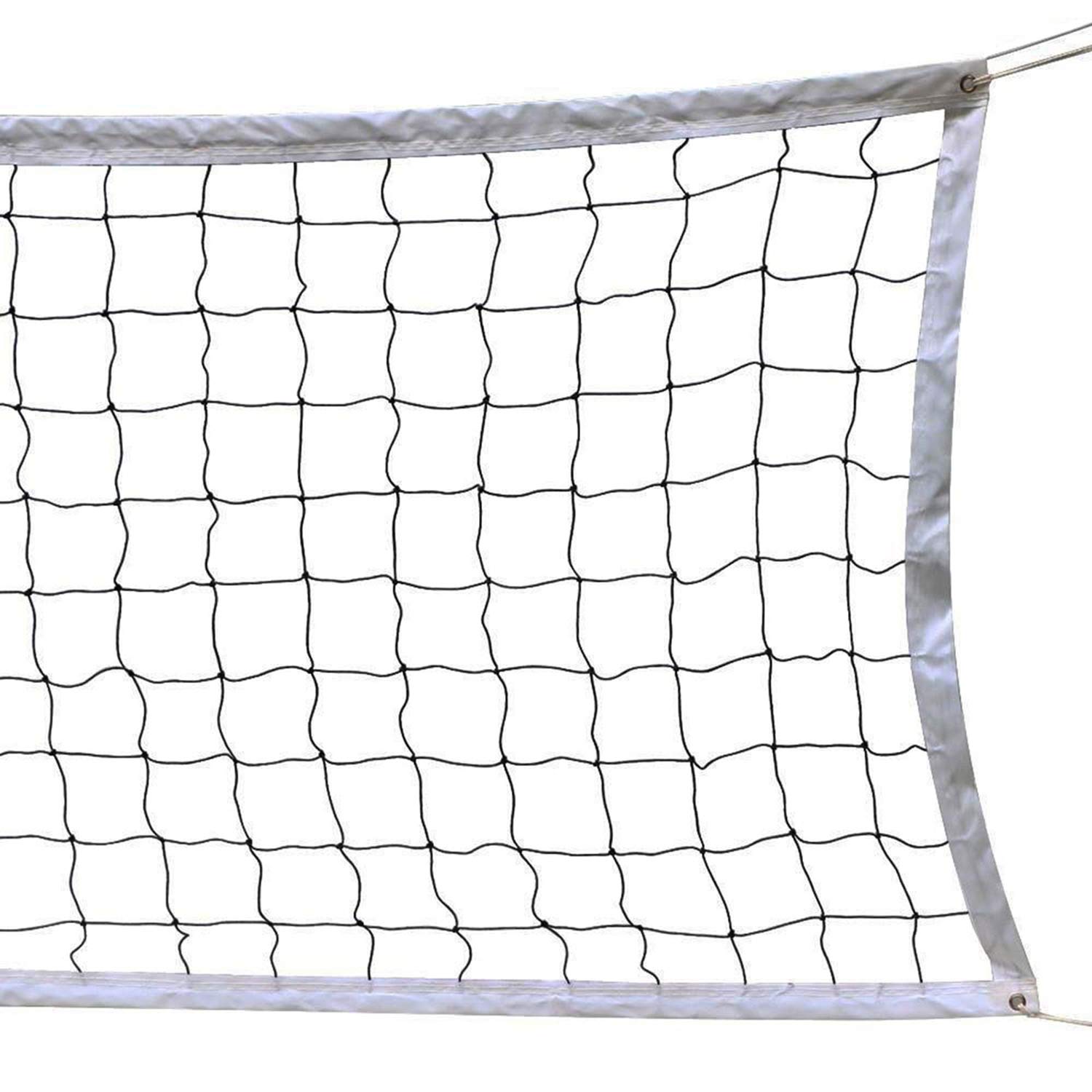 SIVENKE Foldable Net for Indoor/Outdoor Volleyball - Standard Size 9.5M X 1M, Includes Carrying Bag