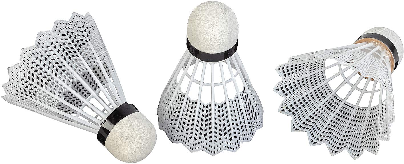 Tube of 3 White Badminton Blinds