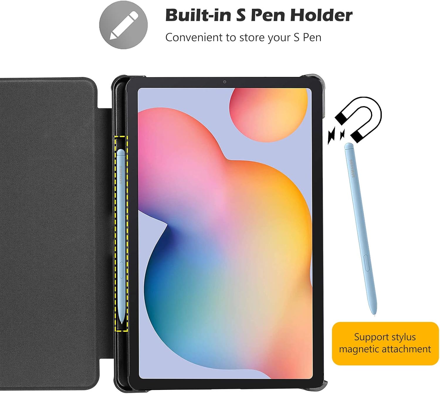 ProCase for Galaxy Tab S6 Lite Case 10.4” 2022 2020 SM-P613 SM-P619 SM-P610 P615 - Image 3