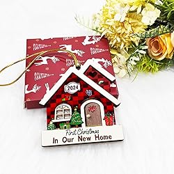 JUNQIU New Home Ornament 2024- Housewarming Gifts