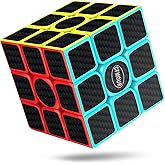 CFMOUR Original Speed Cube 3x3x3, Fast Magic Cube for Kids, Smooth Carbon Fiber Cubes, Puzzle Toys