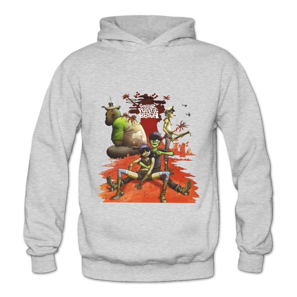 Soulya Women S Gorillaz Plastic Beach Element Hoodies Sweatshirt Size