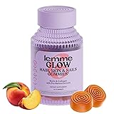 Lemme Glow Collagen Gummies for Thick Hair, Strong