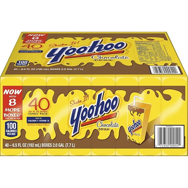 YOO-HOO CHOCOLATE DRINK, 6.5 FLUID OUNCE (PACK OF...
