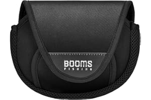 Booms Fishing RC2 Spinning Reel Cover, Fishing Reel Protective Case, Fit for 1000-10000 Spinning Reels, 5 Sizes Choices: S/M/L/XL/Universal Size