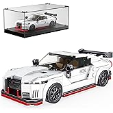 Mould King Speed Champion Car Models Building Toys with Display Case, 27031 Model Car Kits Building Blocks, Race Car Building Sets, JDM Kits for Adults Kids 8+(356PCS)