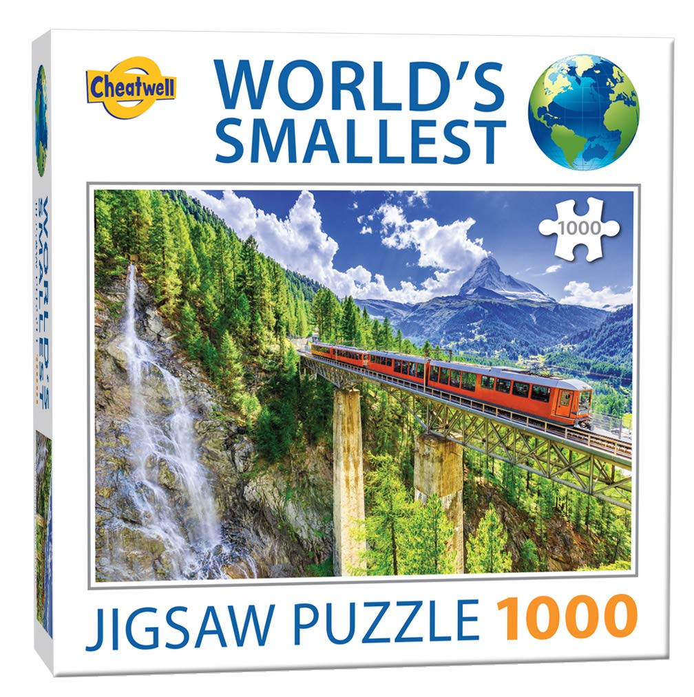 Cheatwell Games World's Smallest 1000 Piece Puzzle Matterhorn — image 1