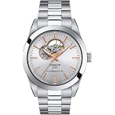 Tissot Gentleman Open Heart, Swiss Automatic, 40mm, Silver, Men&rsquo;s Watch