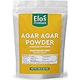 Agar Agar Powder by Elo’s Premium (250 g) Packaged in Canada, Vegan Gelling Agent, Vegetarian Cheese Powder, Gluten Free & Ke