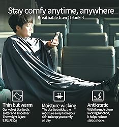 Litume Travel Blanket Lightweight and