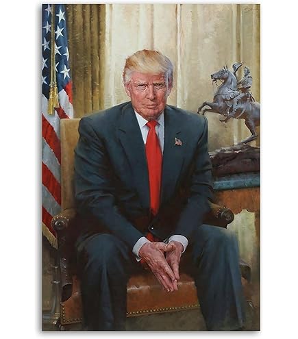 Donald Trump President Official Photo Portrait Cool Wall Decor Art