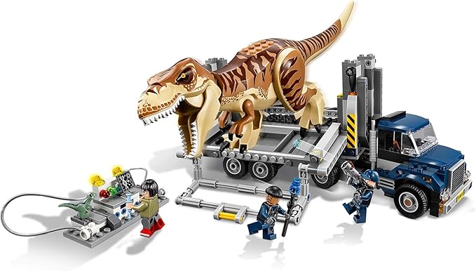 transporte t rex lego