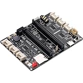 WatangTech Pico Expansion Mini Board for Raspberry Pi Pico | DS1302 RTC + RGB LED + Microphone, Audio/Speaker + TF Card, 6 Grove Connectors, Type-C + Li Battery Charging