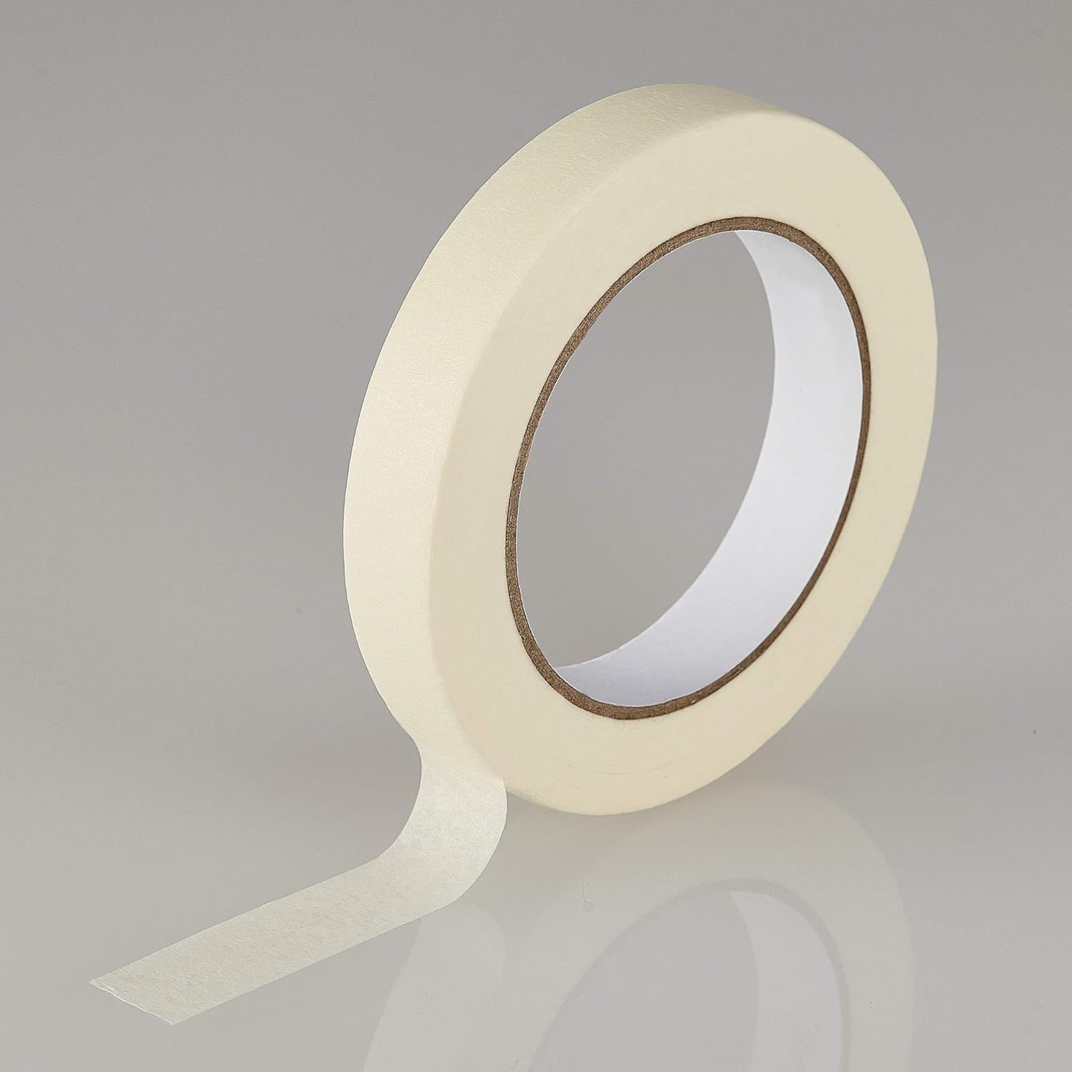 Lichamp Masking Tape 10 Pack General Purpose Beige White Color, 0.75 inch x 55 Yards x 10 Rolls (550 Total Yards), for Painting, Home, Office, School Stationery, Arts, Crafts etc. (3004): Office Products
