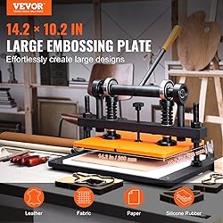 Leather Cutting Machine, 14.2 x 10.2 in Embossing
