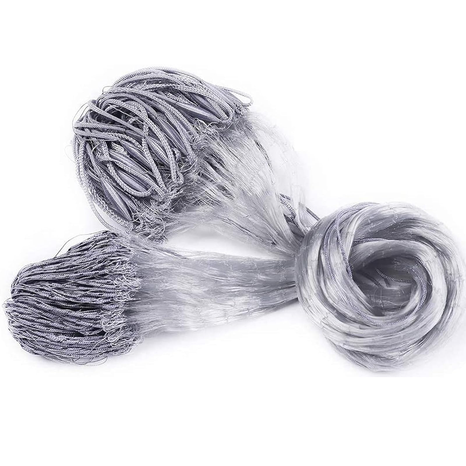 Fishing Cast Nets Trap Net Handmade Nylon Monofilament Fishing Gill Net Trap Sticky Net Excellent Durable Workmanship (6x6cm Mesh Hole)