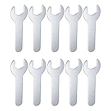 HARFINGTON 10pcs Small Wrench Open End Wrench
