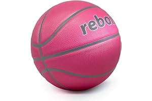 REBOILPHASE Premium Rubber/Leather Basketball (Size 3/4/5/6/7) - Kids Basketball, Youth Basketball, Basketball Gift