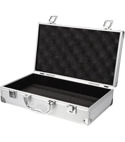 Amazon.com : AxiGear 15in Aluminum Hard Case with DIY Customizable