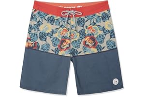 SURF CUZ Men's Vintage Cruzer Stretch Boardshort Chino Shorts