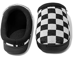 UBFEN Mens Slippers for Indoor Bedroom Memory Foam