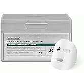 VT COSMETICS Cica-Exosome Moisture Mask 20 Sheets, Centella Asiatica & Hyaluronic Acid with Exosomes for Deep Hydration & Calming, Biodegradable Vegan Sheets, Korean Face Mask
