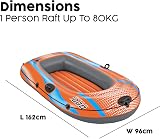 Bestway Kondor Elite One-Person Inflatable Boat with Heavy Duty Handles view 7