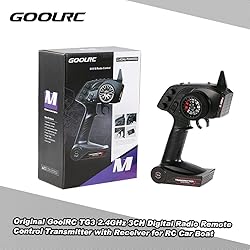 GoolRC 2.4G 3CH AFHS Radio Remote Control