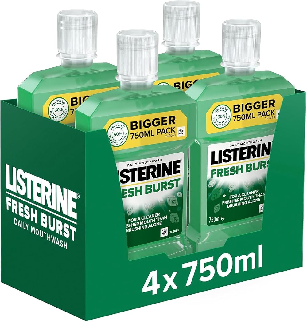 Listerine Freshburst Mouthwash 750ml Brand New