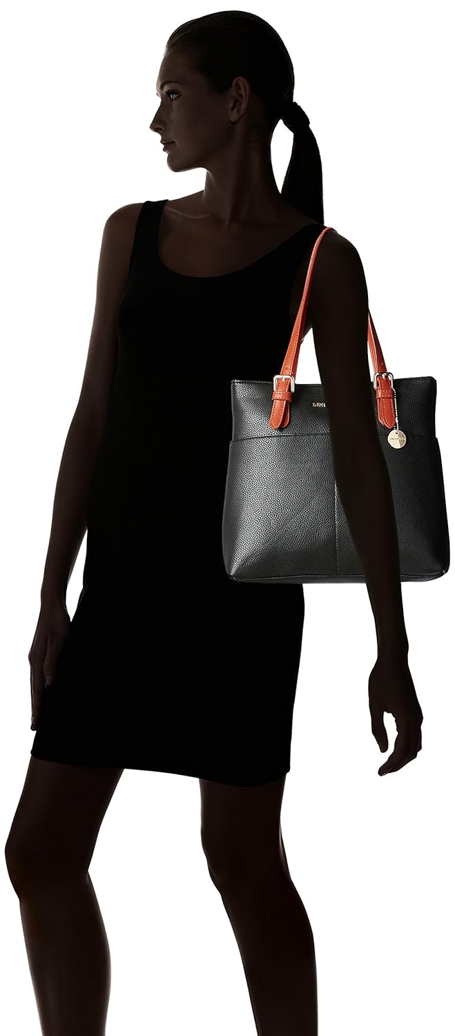 lino perros women's handbag (black)