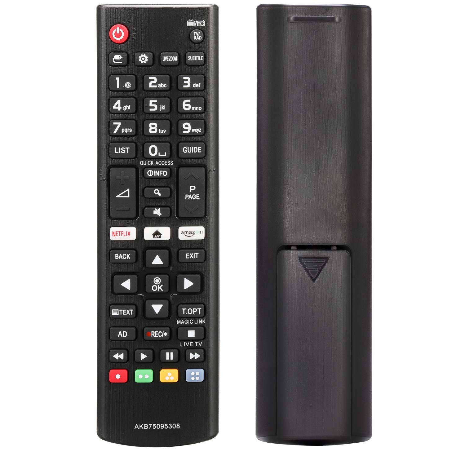 Universal Replacement Remote Control Compatible with All Models LG Smart TV LCD LED 3D HDTV AKB75095308