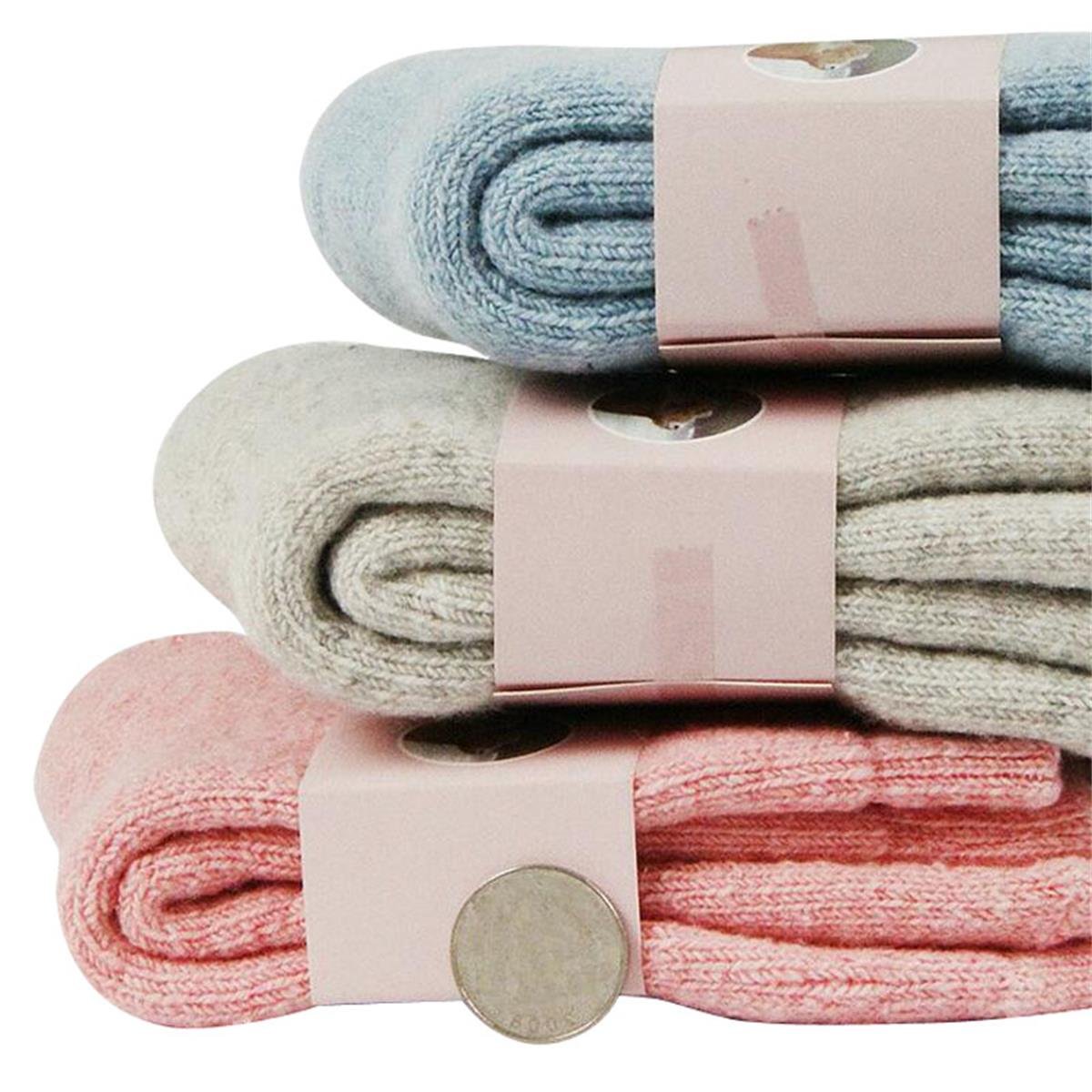 LONGQI - Chaussettes - Femme Bleu Bleu