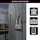 Master Lock Heavy Duty Padlock 9/10 Security Outdoor Keyed or Combination view 2