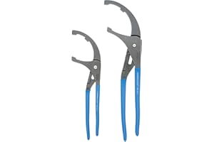 Channellock OF-1 2-Piece Oil Filer/PVC Plier Gift Set: 12-Inch and 15-Inch, Matte/Unpolished