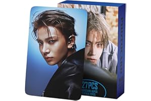 Yuto 127 PCS Album The SIN : Vanish Photocards 55 PCS Lomo Cards Set 72 PCS Stickers Postcard Gift Merchandise for Boys and G