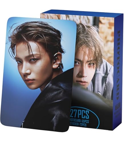 Yuto HEESEUNG 50 PCS Álbum THE SIN: Vanish Laser Photocards 50 PCS