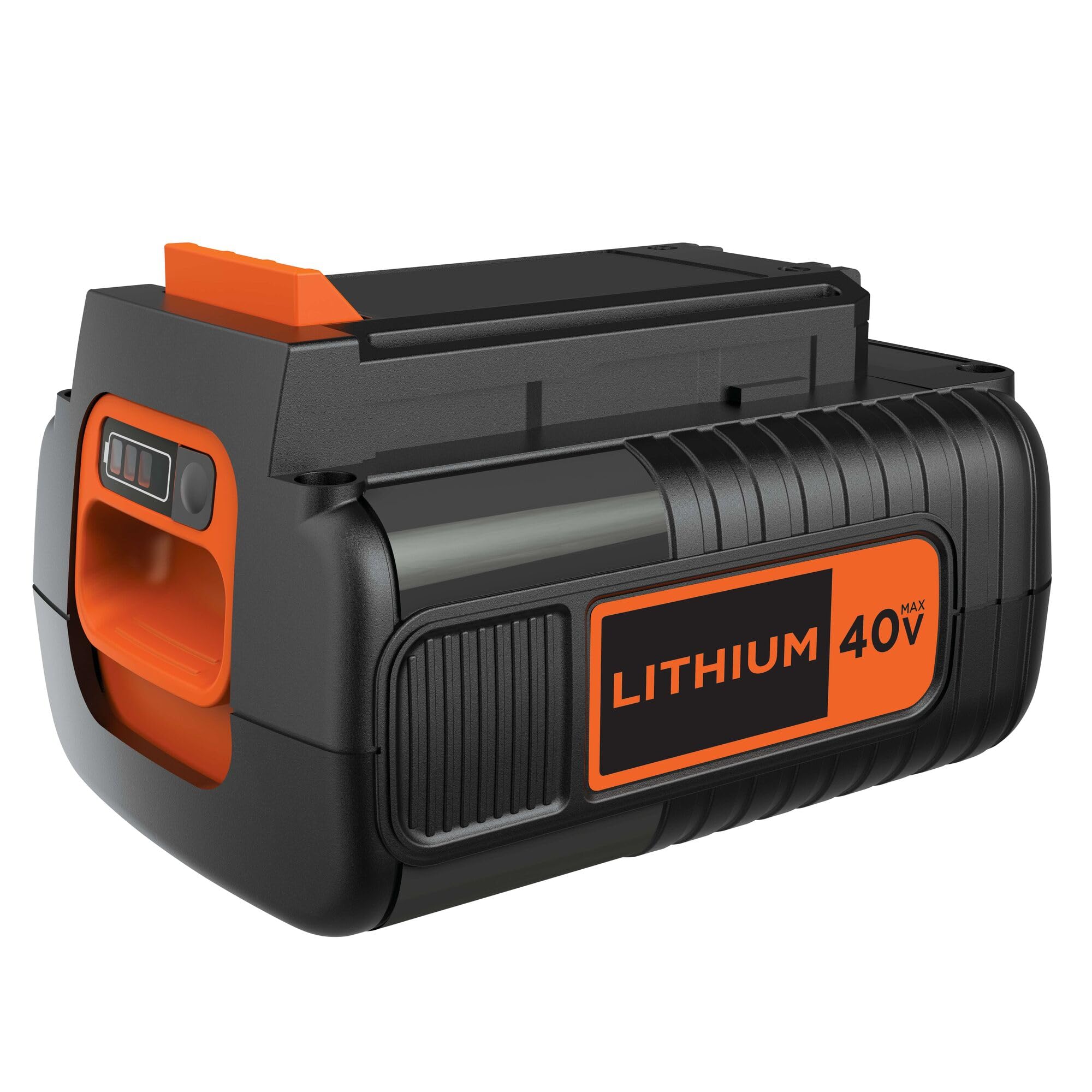 BLACK+DECKER Batería de litio MAX de 40 V, compatible con herramientas eléctricas de 36 V y 40 V MAX, paquetes de baterías de herramientas inalámbricas de iones de litio, cargador no incluido (LBX2040)