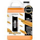 Legendary Thick Suds Wash & Wax 64oz (Half Gallon) - Foaming Car Wash Soap with Carnauba Wax - PH Neutral Foam Cannon Soap for Added Shine & Water Beading
