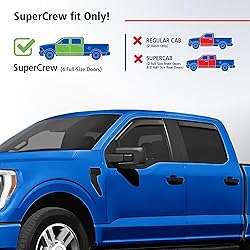 Goodyear Shatterproof in-Channel Window Deflectors