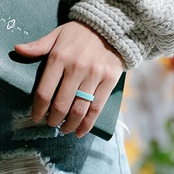 ThunderFit Silicone Wedding Rings for Men and