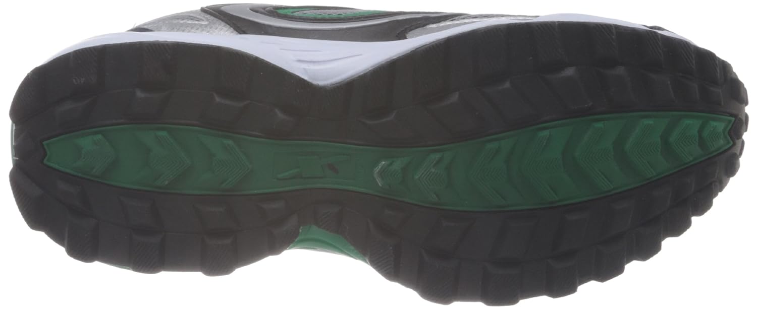 sparx men's sports running shoes black green