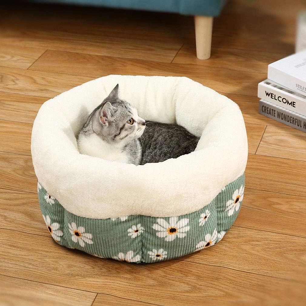 Hynsin Square Kennel Cat Litter Cattery Printed Kennel Dog Goods Pet Nest Four Seasons Dog Kennel Cat Small Dog Nest Kennel A 40x40x24cm : Pet Supplies